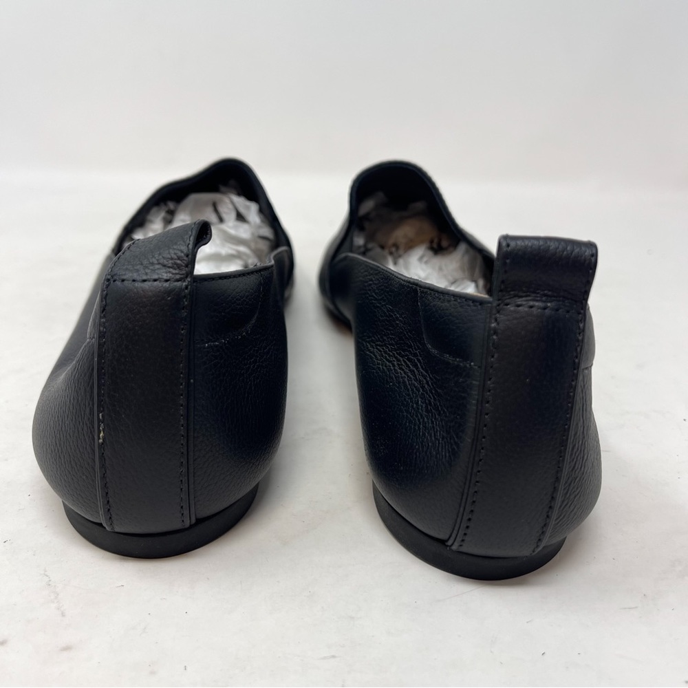 NIB Everlane The Leather Slip On Black Genuine Leather Loafer Size 10.5 - Picture 5 of 7
